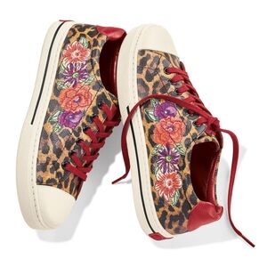 EUC - Brighton Uptown Spots Sneakers - Size 9 - Leopard